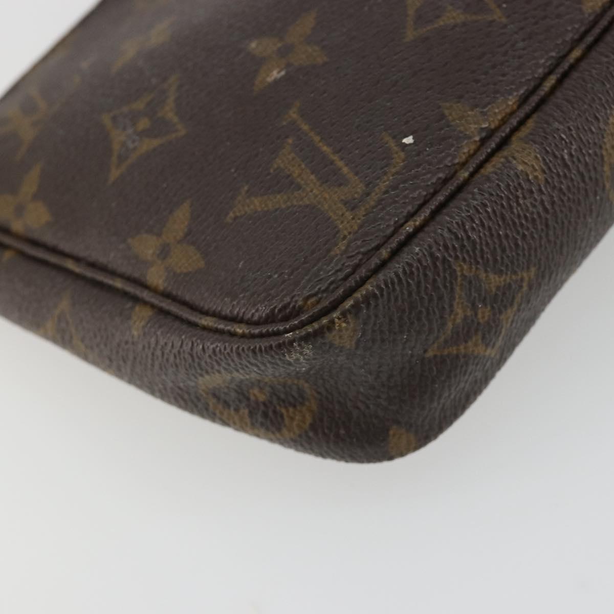 LOUIS VUITTON Monogram Pochette Accessoires Pouch M51980 LV Auth 191325