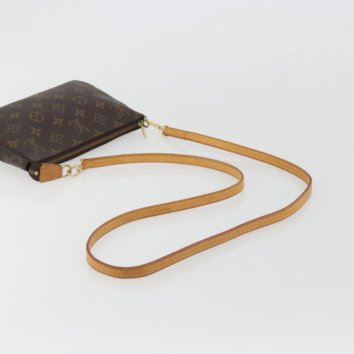 LOUIS VUITTON Monogram Pochette Accessoires Pouch M51980 LV Auth 191326A