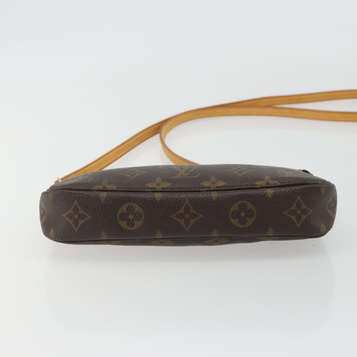 LOUIS VUITTON Monogram Pochette Accessoires Pouch M51980 LV Auth 191326A