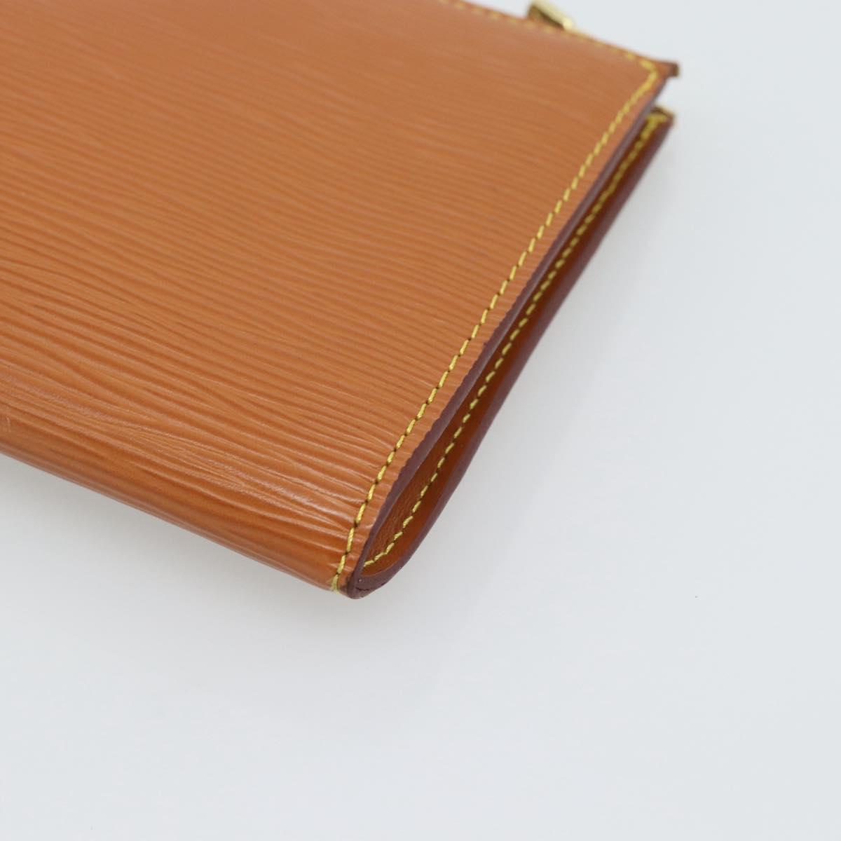 LOUIS VUITTON Epi Pochette Accessoires Pouch Zipangu Gold M52948 LV Auth 191332