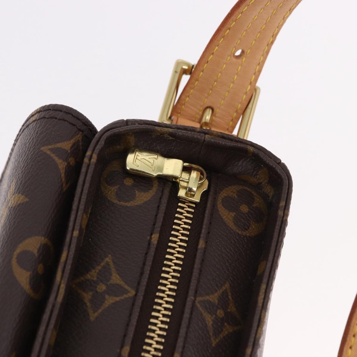 LOUIS VUITTON Monogram Viva Cite PM Shoulder Bag M51165 LV Auth 191336SAM