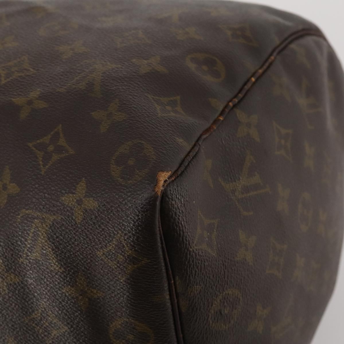 LOUIS VUITTON Monogram Keepall 50 Boston Bag M41426 LV Auth 191340