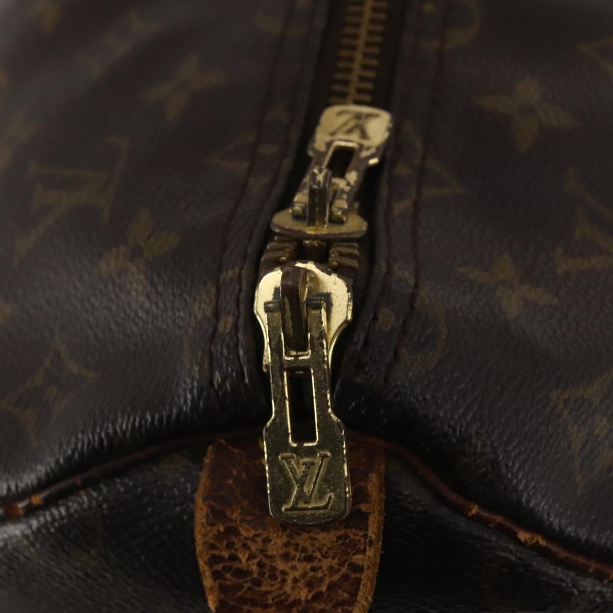 LOUIS VUITTON Monogram Keepall 50 Boston Bag M41426 LV Auth 191340