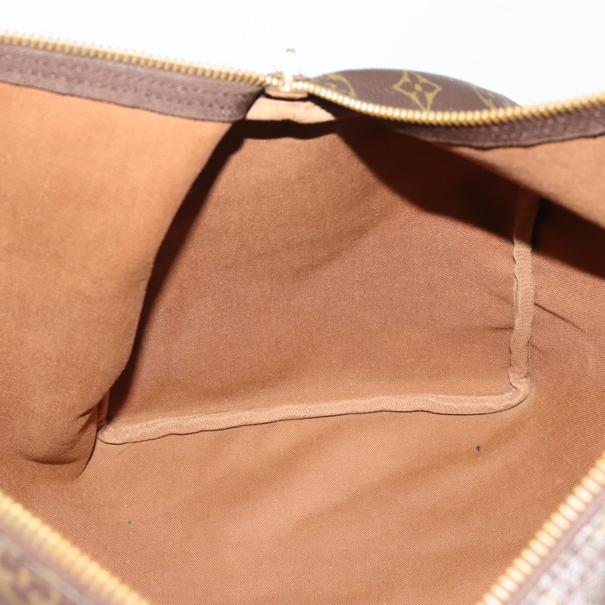LOUIS VUITTON Monogram Keepall 50 Boston Bag M41426 LV Auth 191340