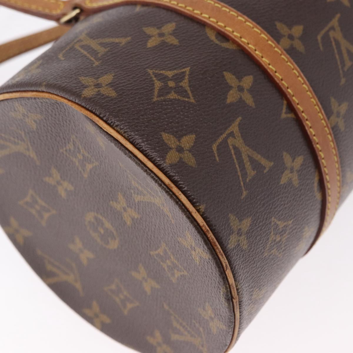 LOUIS VUITTON Monogram Papillon 30 Hand Bag M51365 LV Auth 191341
