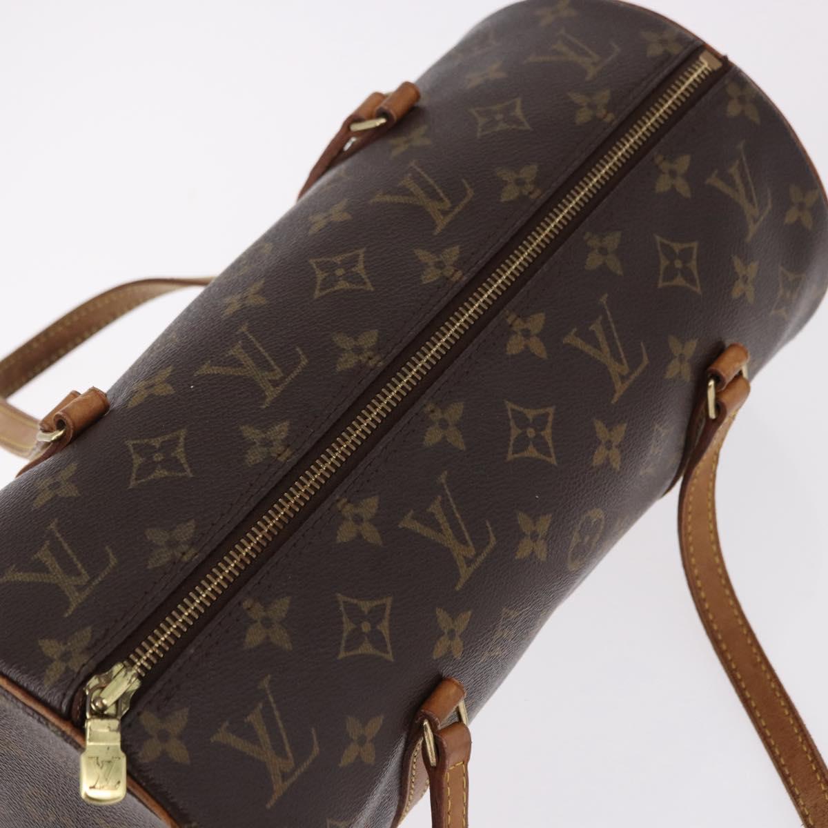 LOUIS VUITTON Monogram Papillon 30 Hand Bag M51365 LV Auth 191341