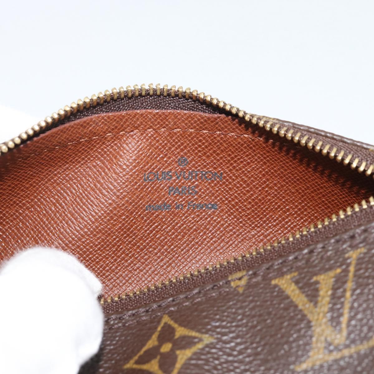 LOUIS VUITTON Monogram Papillon Pouch LV Auth 191342