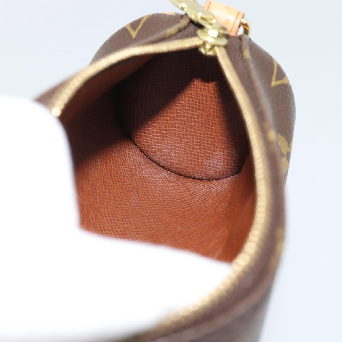 LOUIS VUITTON Monogram Papillon Pouch LV Auth 191342