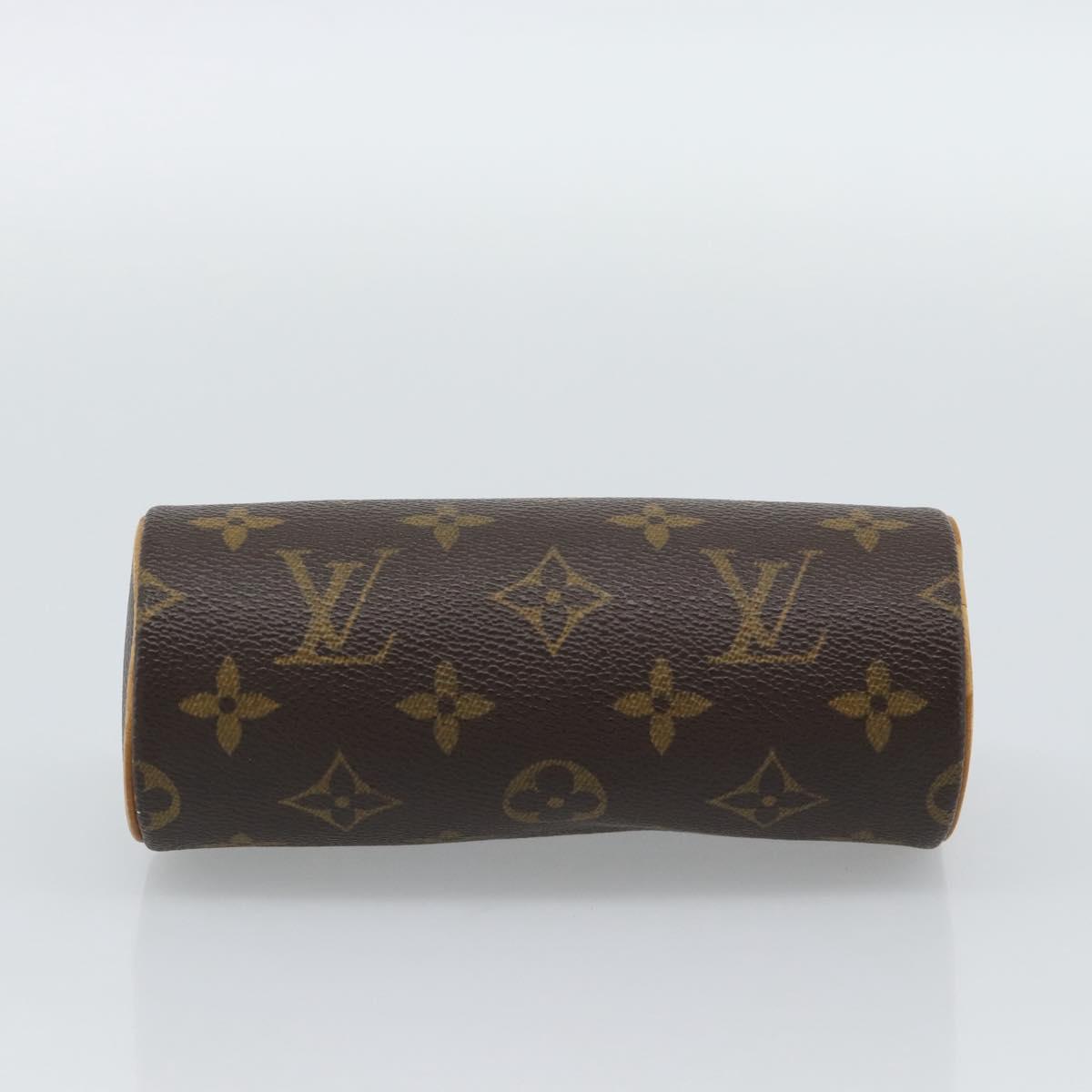LOUIS VUITTON Monogram Papillon Pouch LV Auth 191342