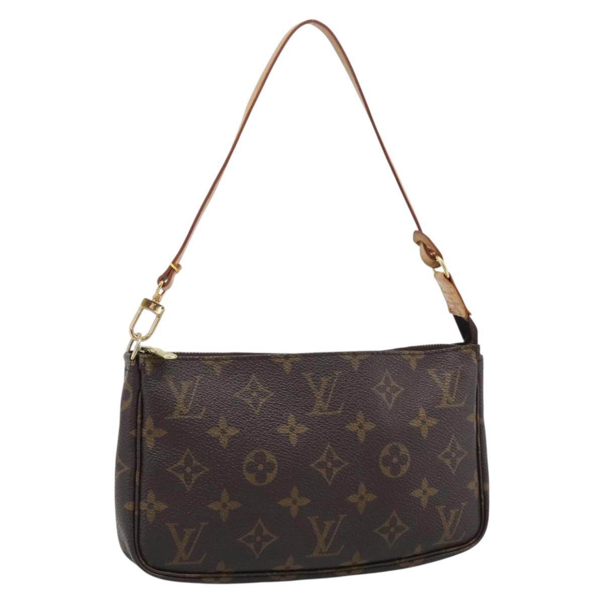 LOUIS VUITTON Monogram Pochette Accessoires Pouch M51980 LV Auth 191344V
