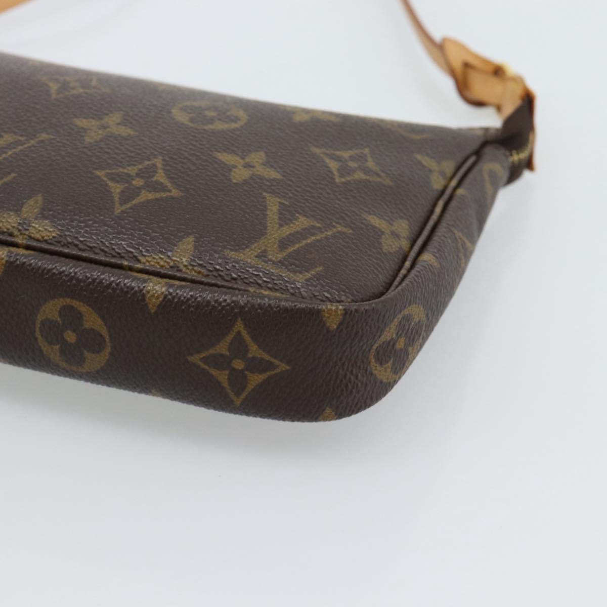 LOUIS VUITTON Monogram Pochette Accessoires Pouch M51980 LV Auth 191344V