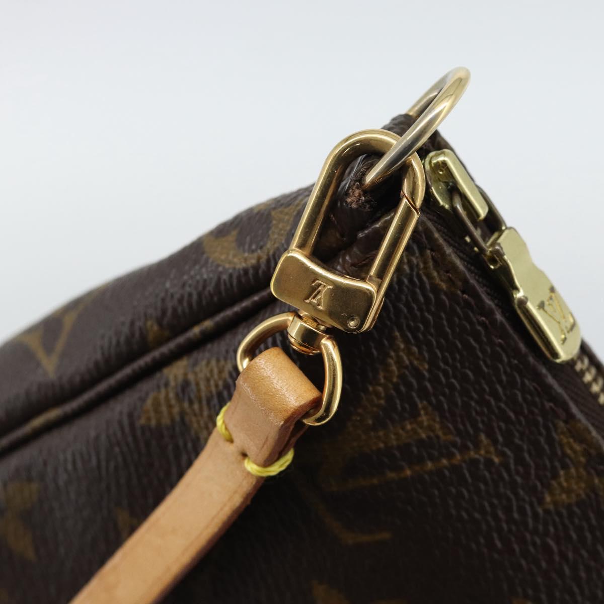 LOUIS VUITTON Monogram Pochette Accessoires Pouch M51980 LV Auth 191344V