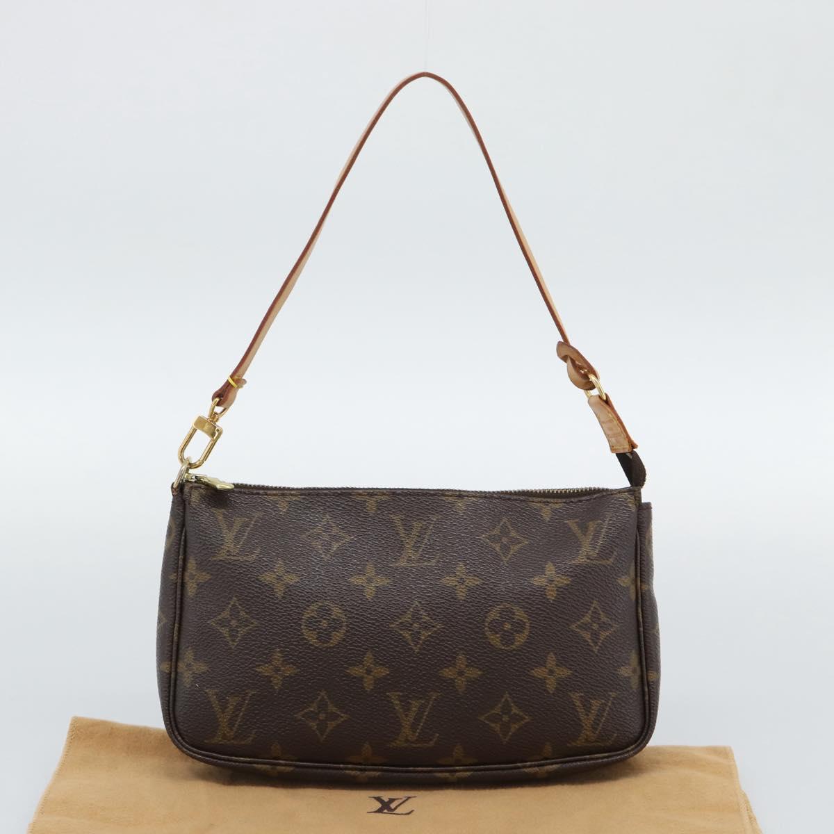 LOUIS VUITTON Monogram Pochette Accessoires Pouch M51980 LV Auth 191344V