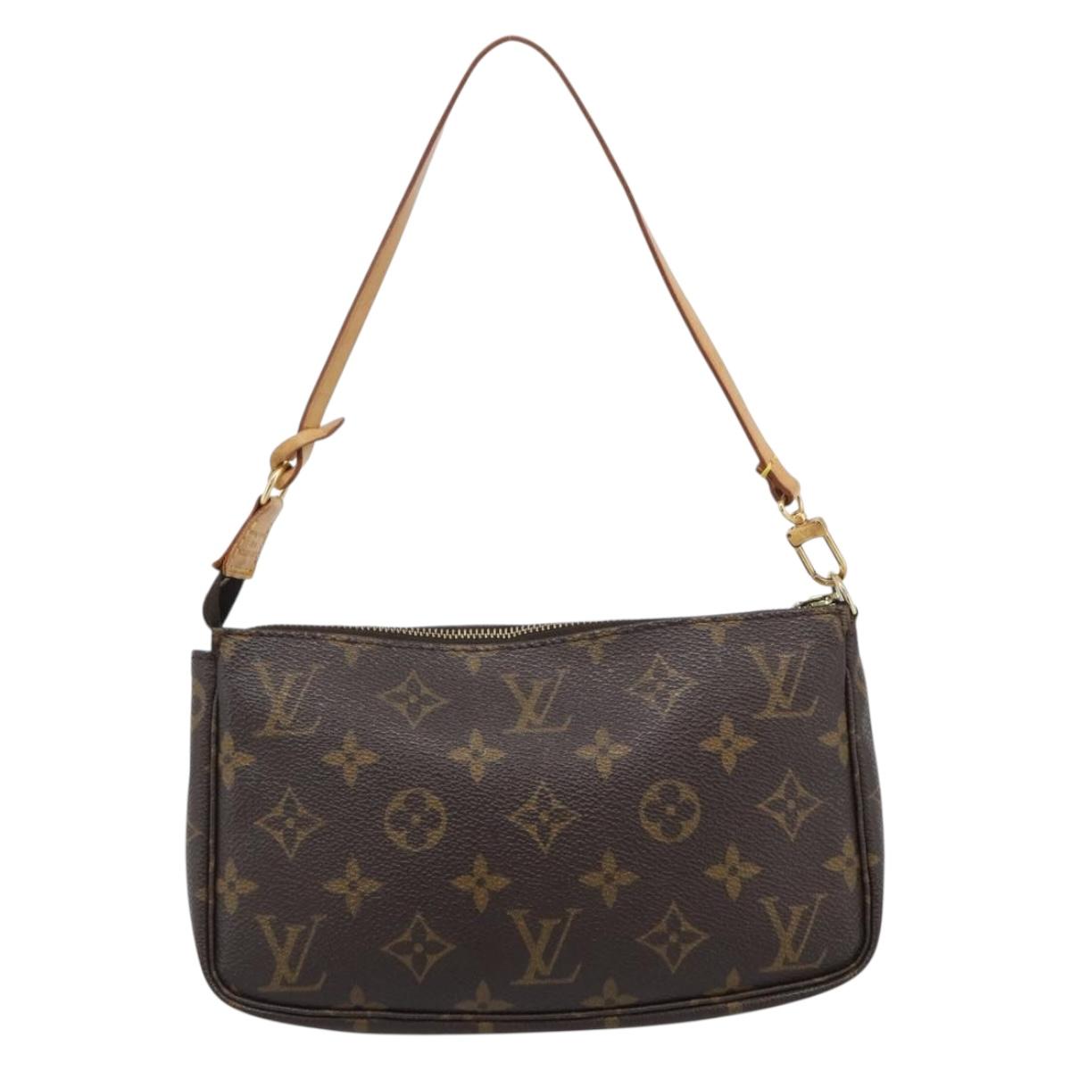 LOUIS VUITTON Monogram Pochette Accessoires Pouch M51980 LV Auth 191344V