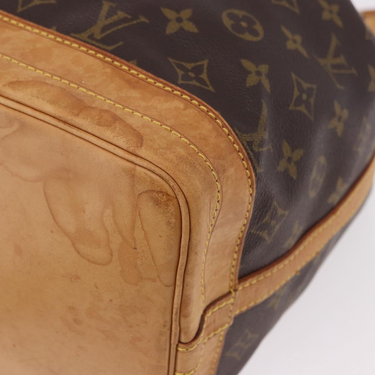 LOUIS VUITTON Monogram Noe Shoulder Bag M42224 LV Auth 191348