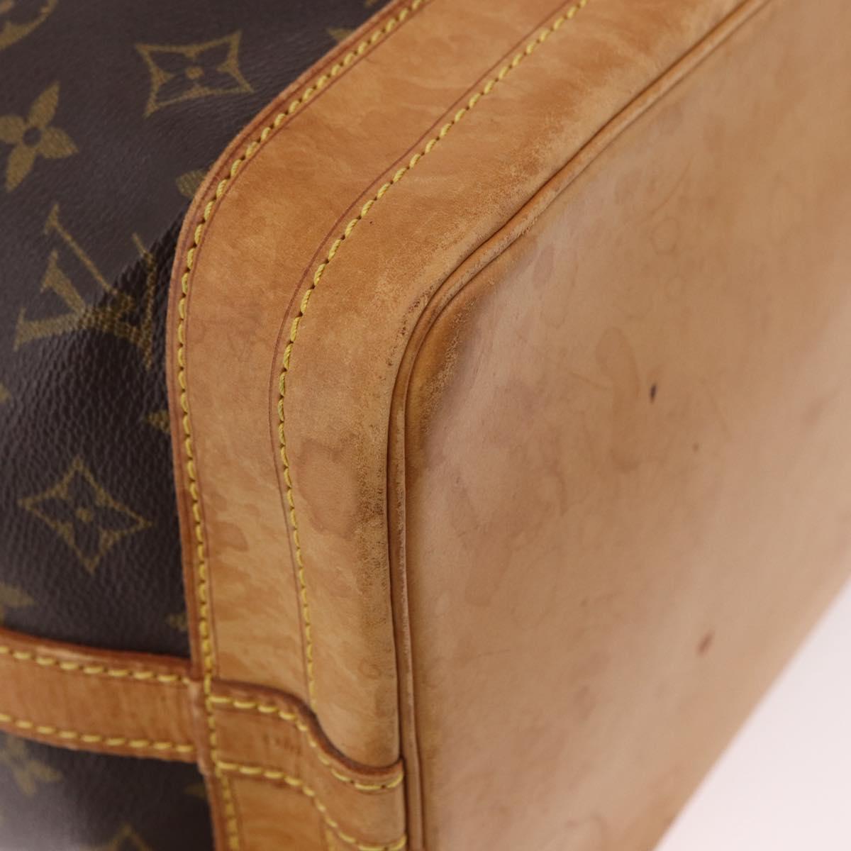 LOUIS VUITTON Monogram Noe Shoulder Bag M42224 LV Auth 191348