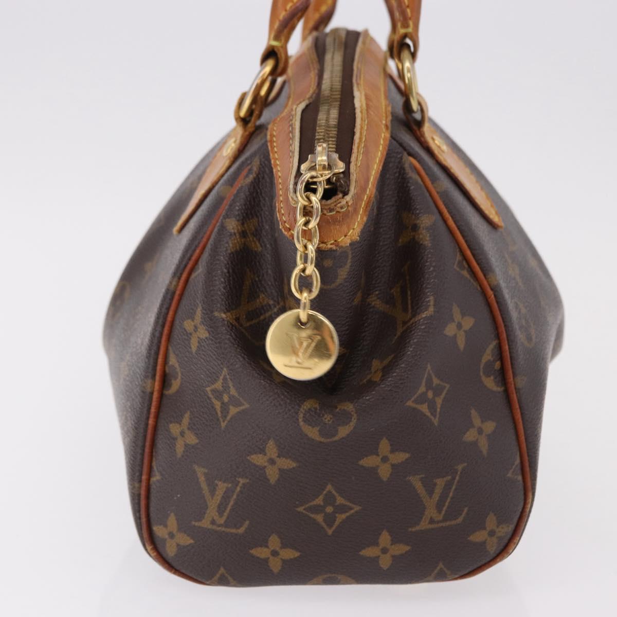 LOUIS VUITTON Monogram Palermo PM Tote Bag M40145 LV Auth 191350