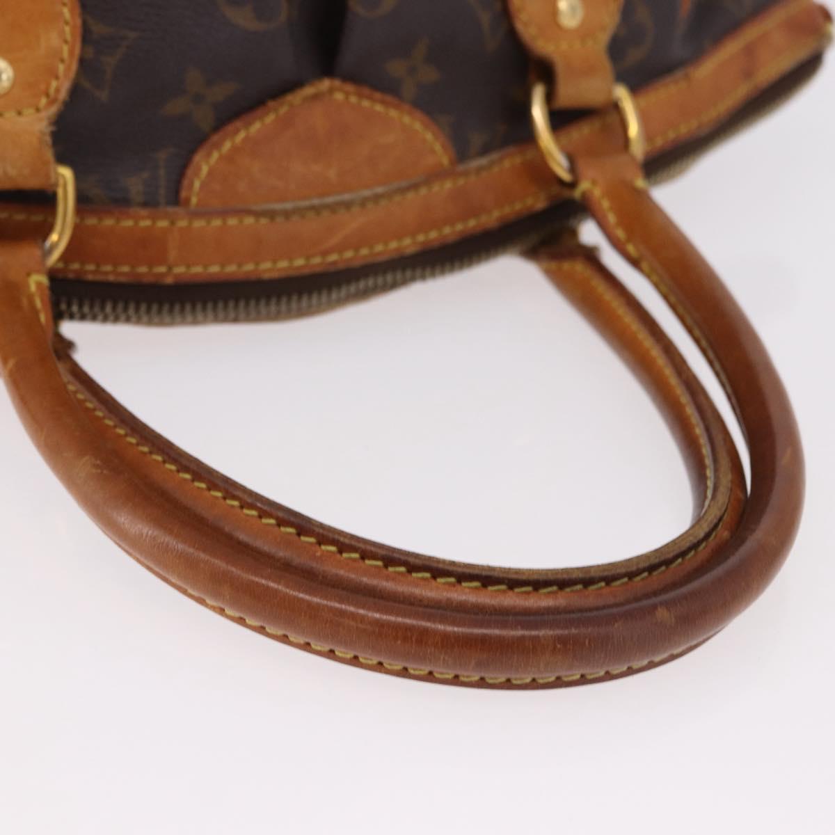 LOUIS VUITTON Monogram Palermo PM Tote Bag M40145 LV Auth 191350