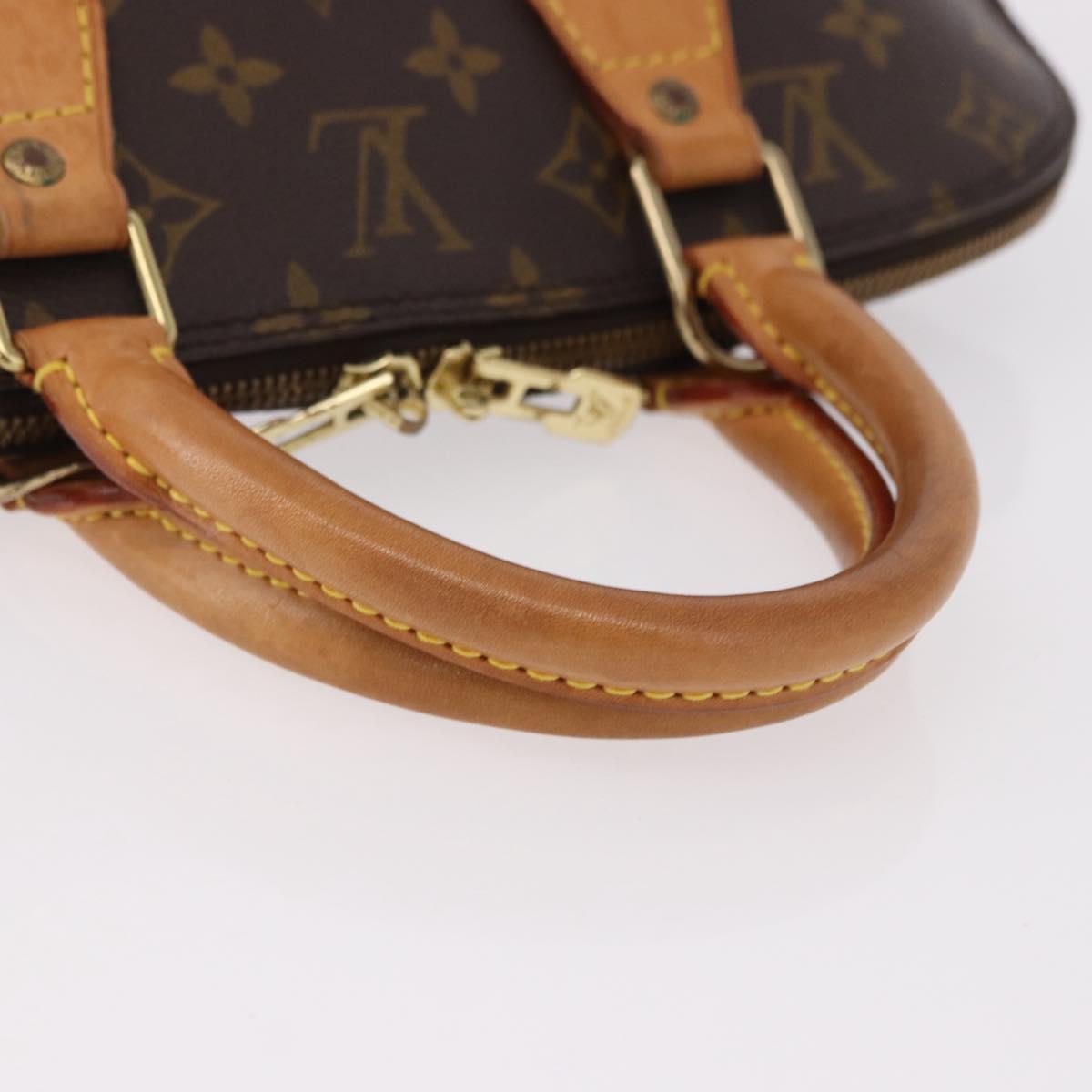 LOUIS VUITTON Monogram Alma Hand Bag M51130 LV Auth 191351