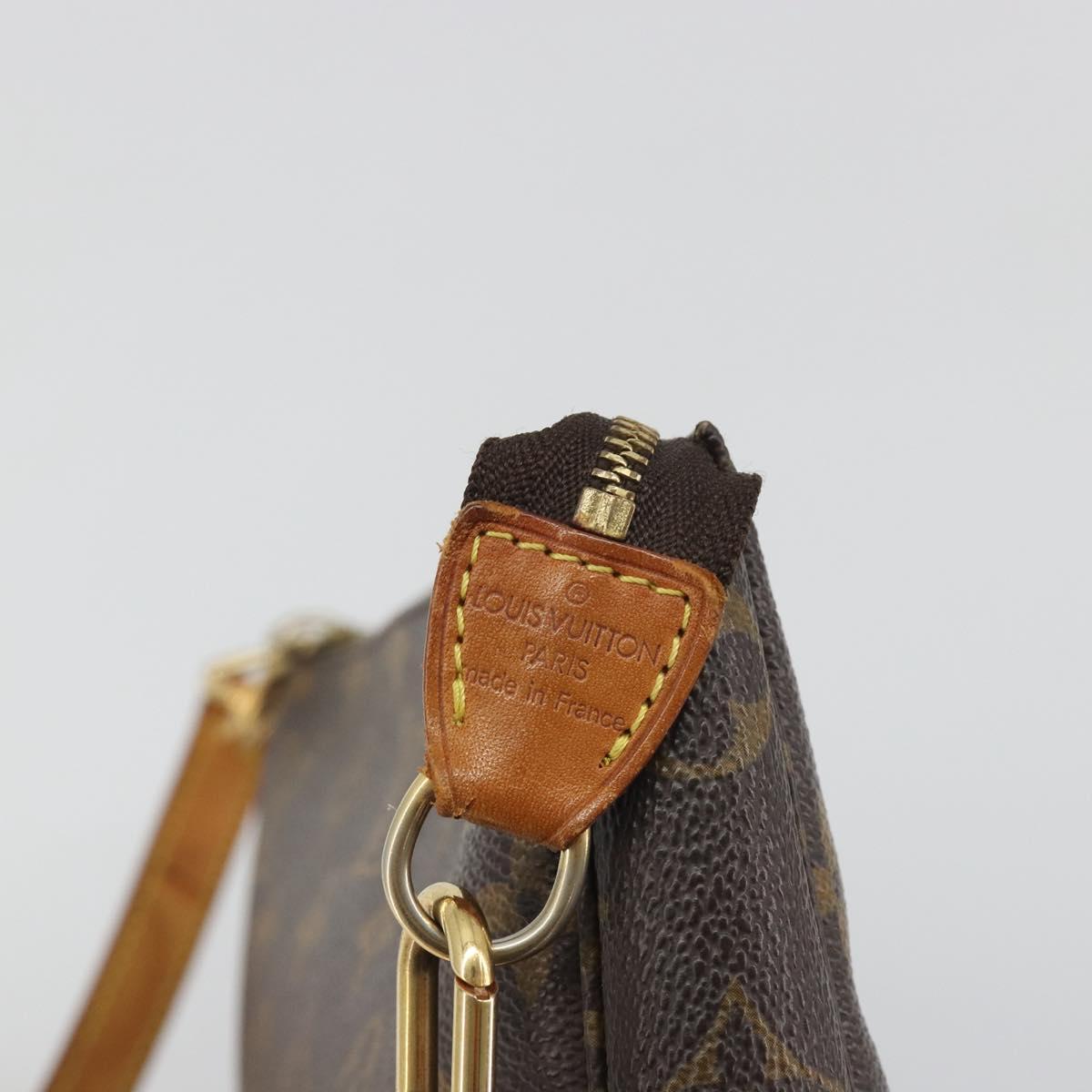 LOUIS VUITTON Monogram Pochette Accessoires Pouch M51980 LV Auth 191359