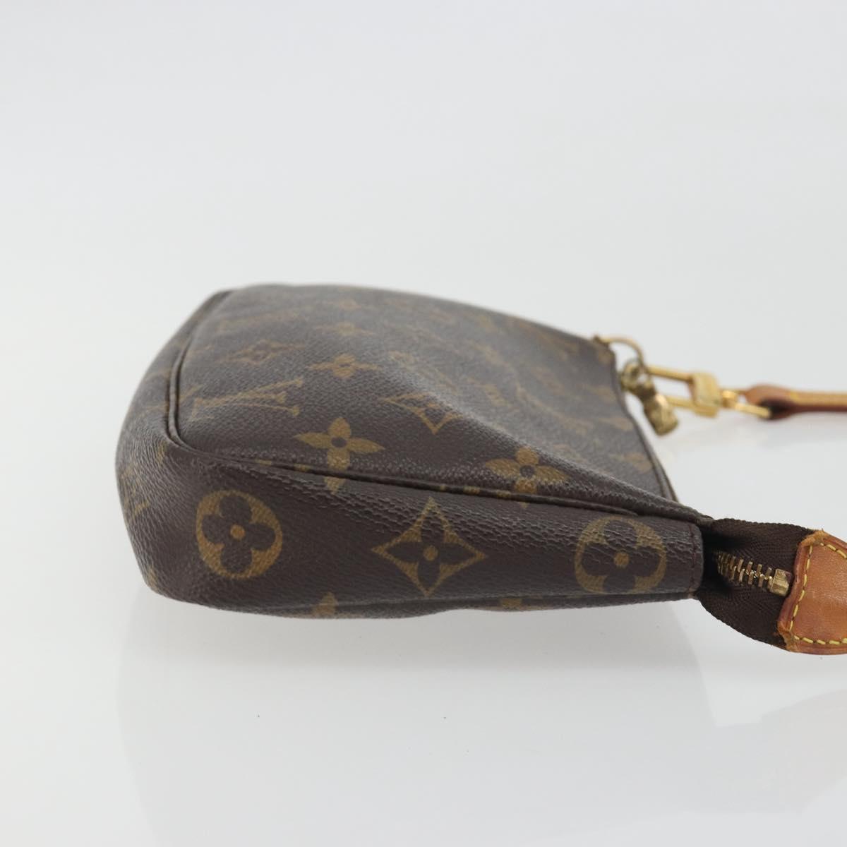 LOUIS VUITTON Monogram Pochette Accessoires Pouch M51980 LV Auth 191359