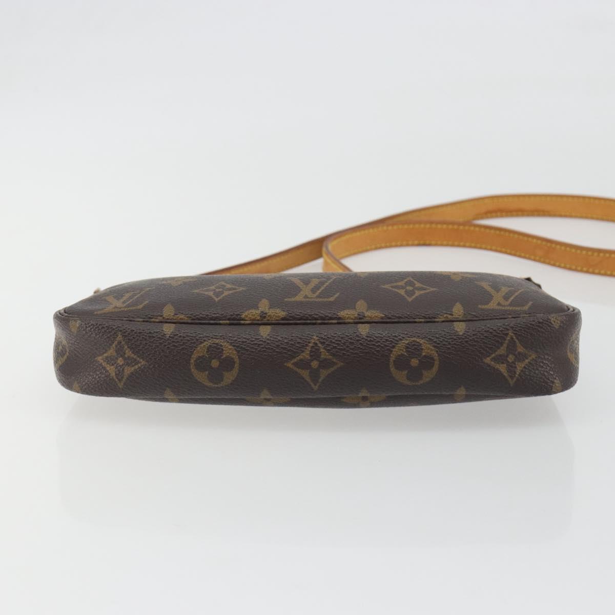 LOUIS VUITTON Monogram Pochette Accessoires Pouch M51980 LV Auth 191359
