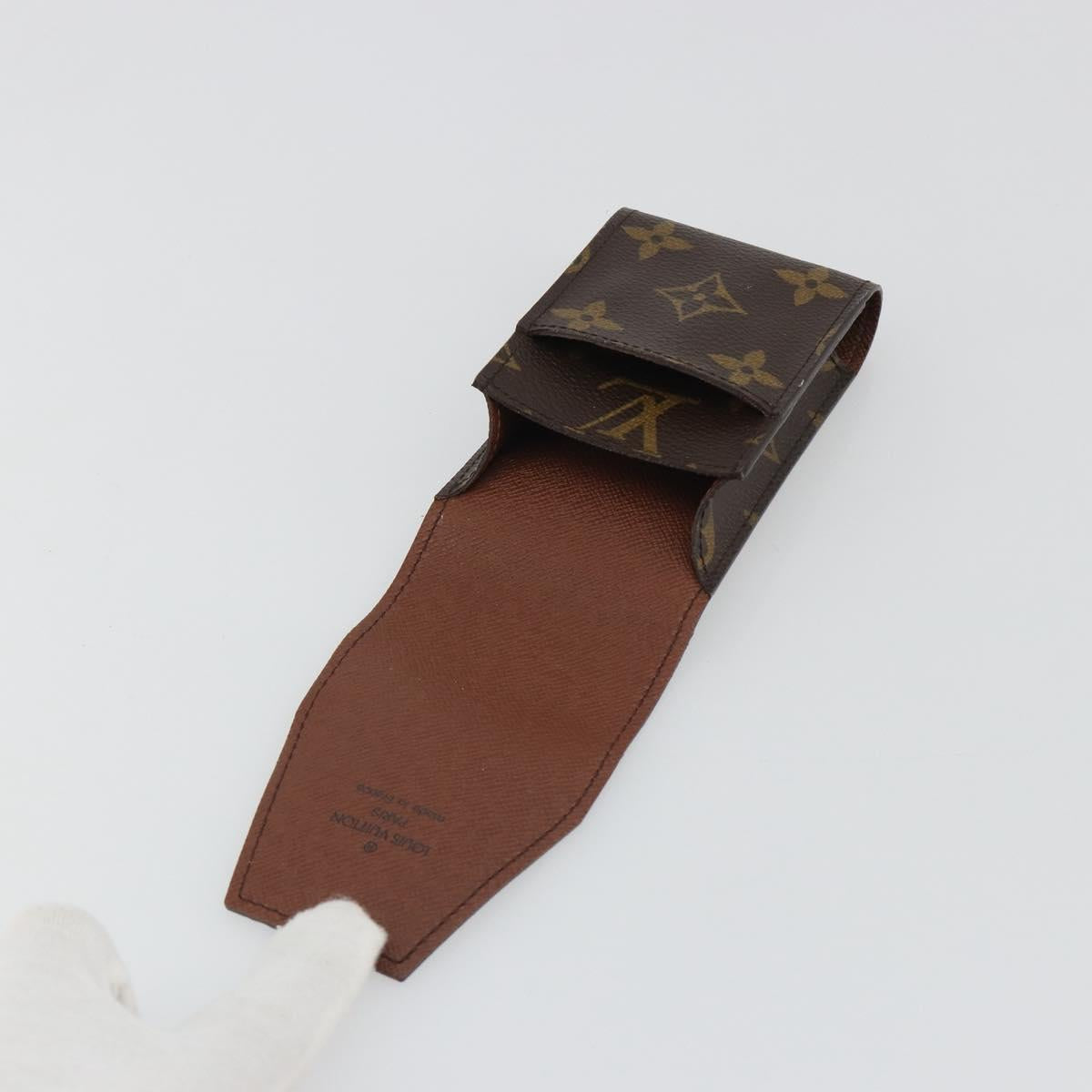 LOUIS VUITTON Monogram Etui Cigarette Case M63024 LV Auth 191415