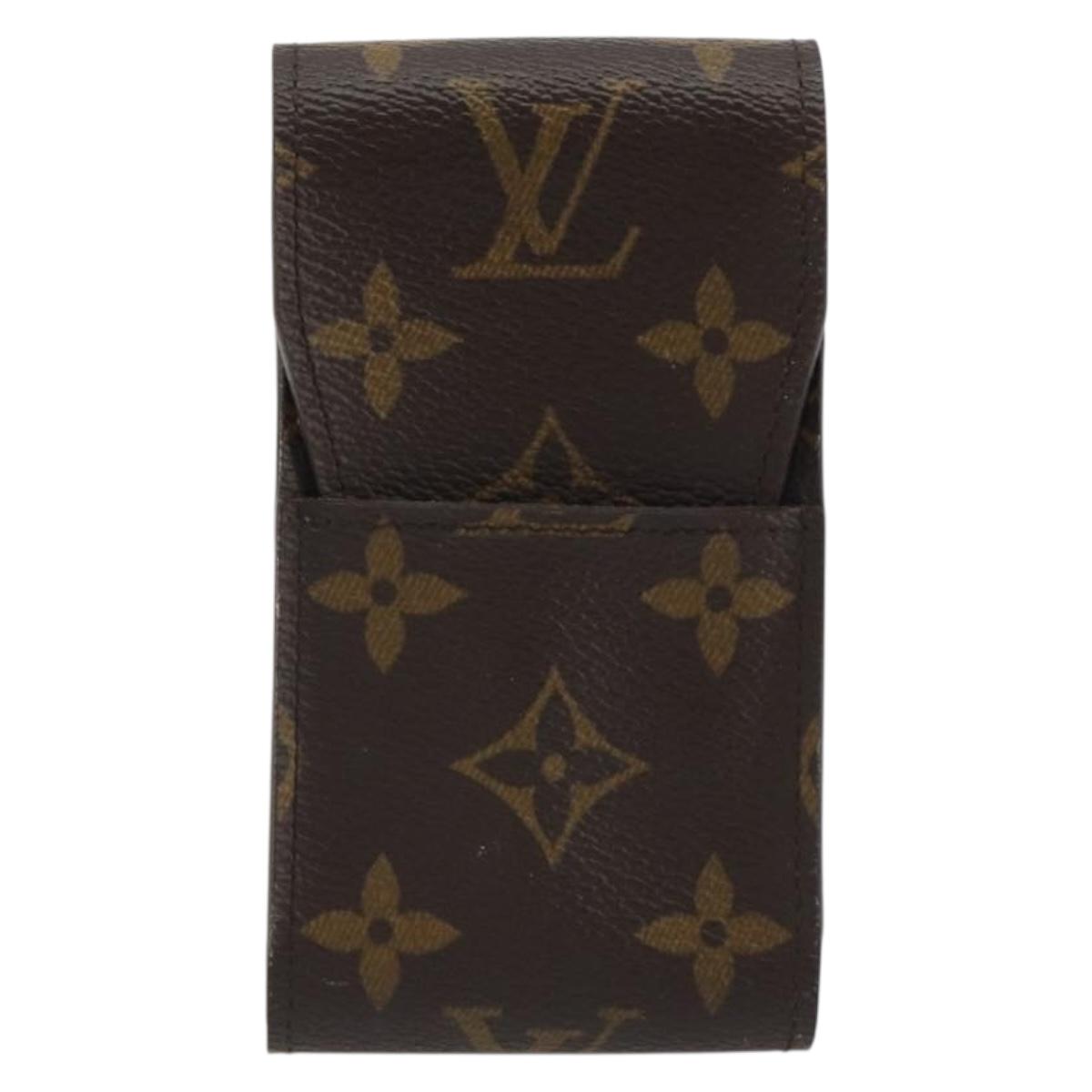 LOUIS VUITTON Monogram Etui Cigarette Case M63024 LV Auth 191415