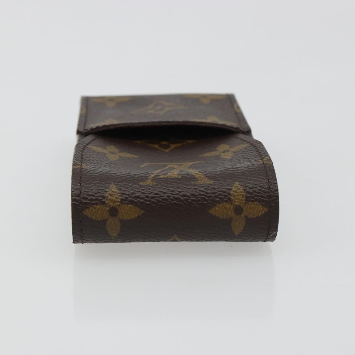 LOUIS VUITTON Monogram Etui Cigarette Case M63024 LV Auth 191415