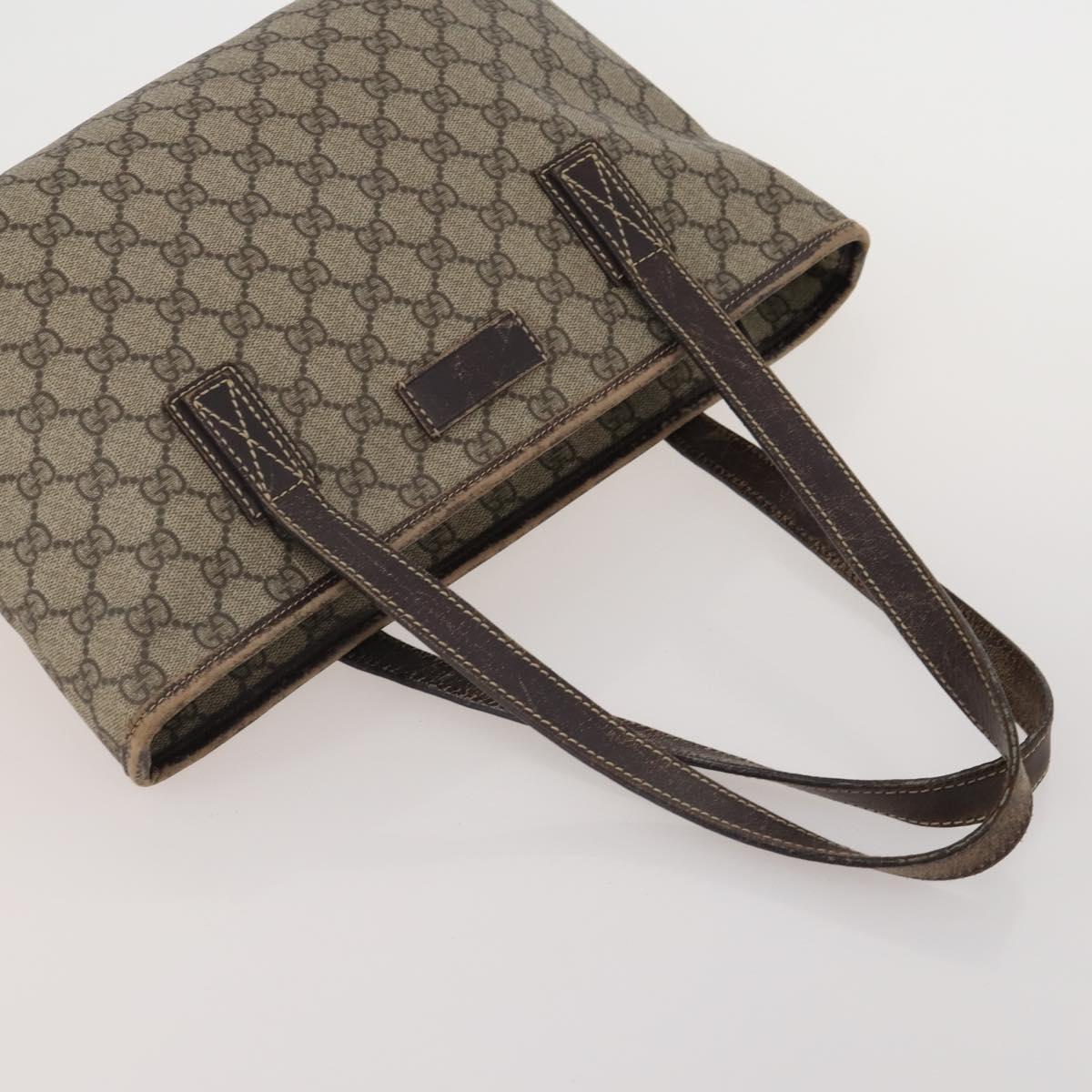 GUCCI GG Supreme Micro GG Supreme Bamboo Bag PVC Nylon 4 Set Navy Auth 191439