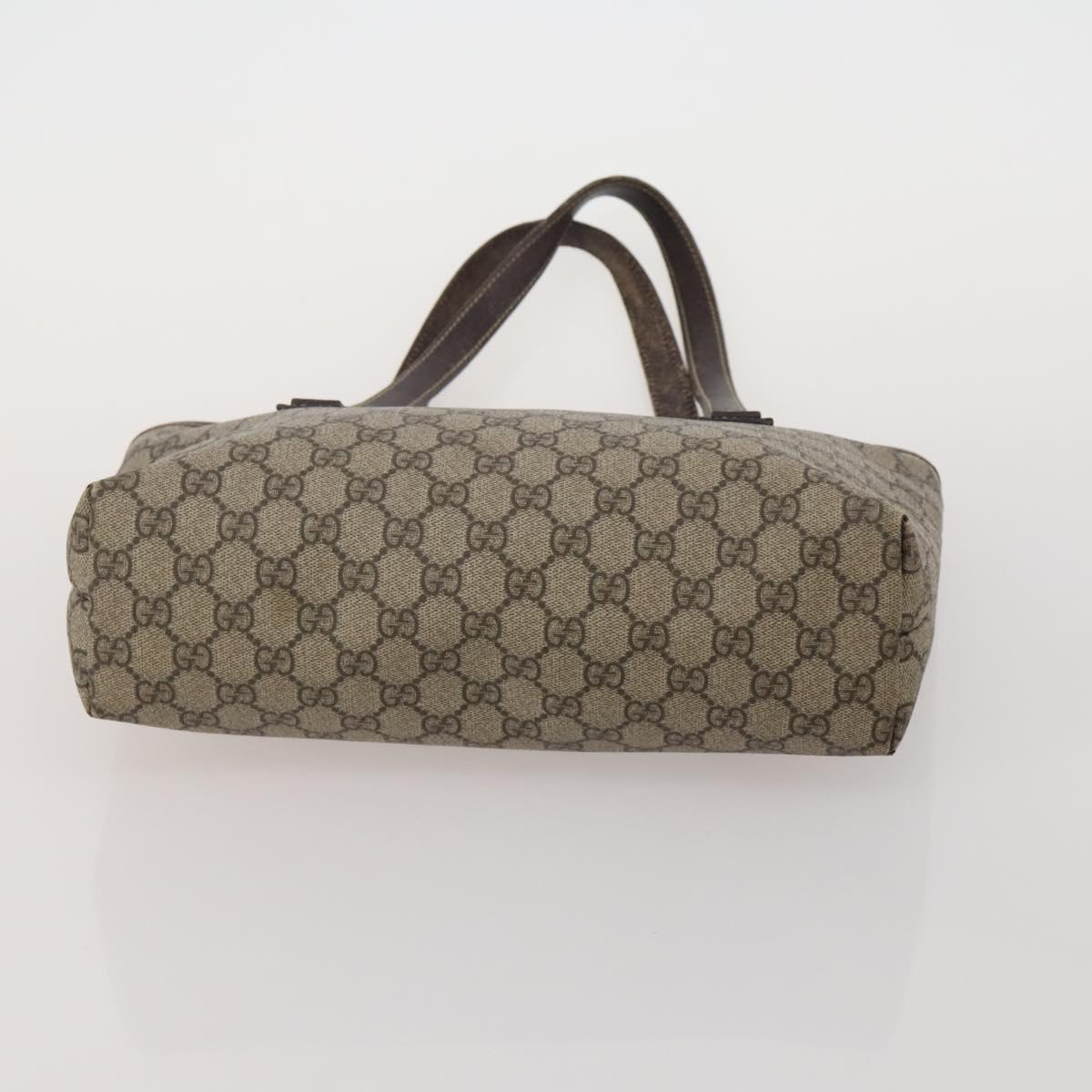 GUCCI GG Supreme Micro GG Supreme Bamboo Bag PVC Nylon 4 Set Navy Auth 191439