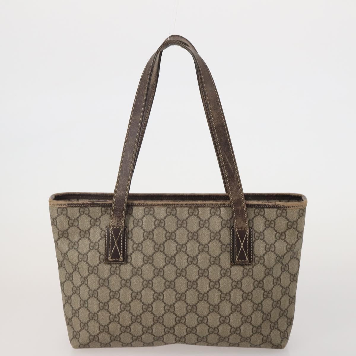 GUCCI GG Supreme Micro GG Supreme Bamboo Bag PVC Nylon 4 Set Navy Auth 191439