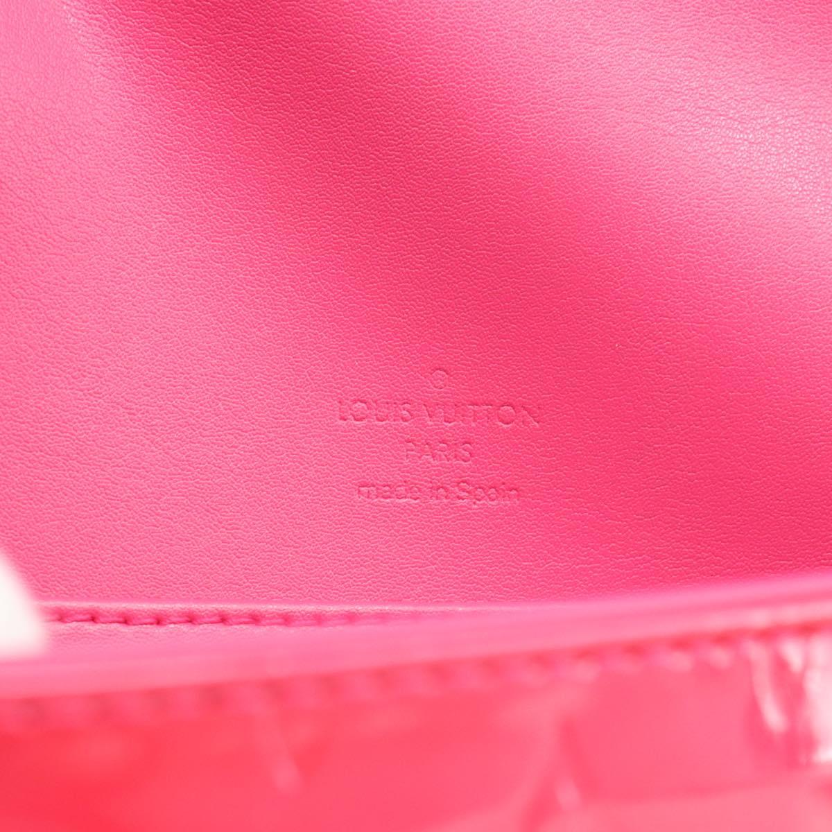 LOUIS VUITTON Monogram Vernis Thompson Street Fuchsia Pink M91215 Auth 191447V
