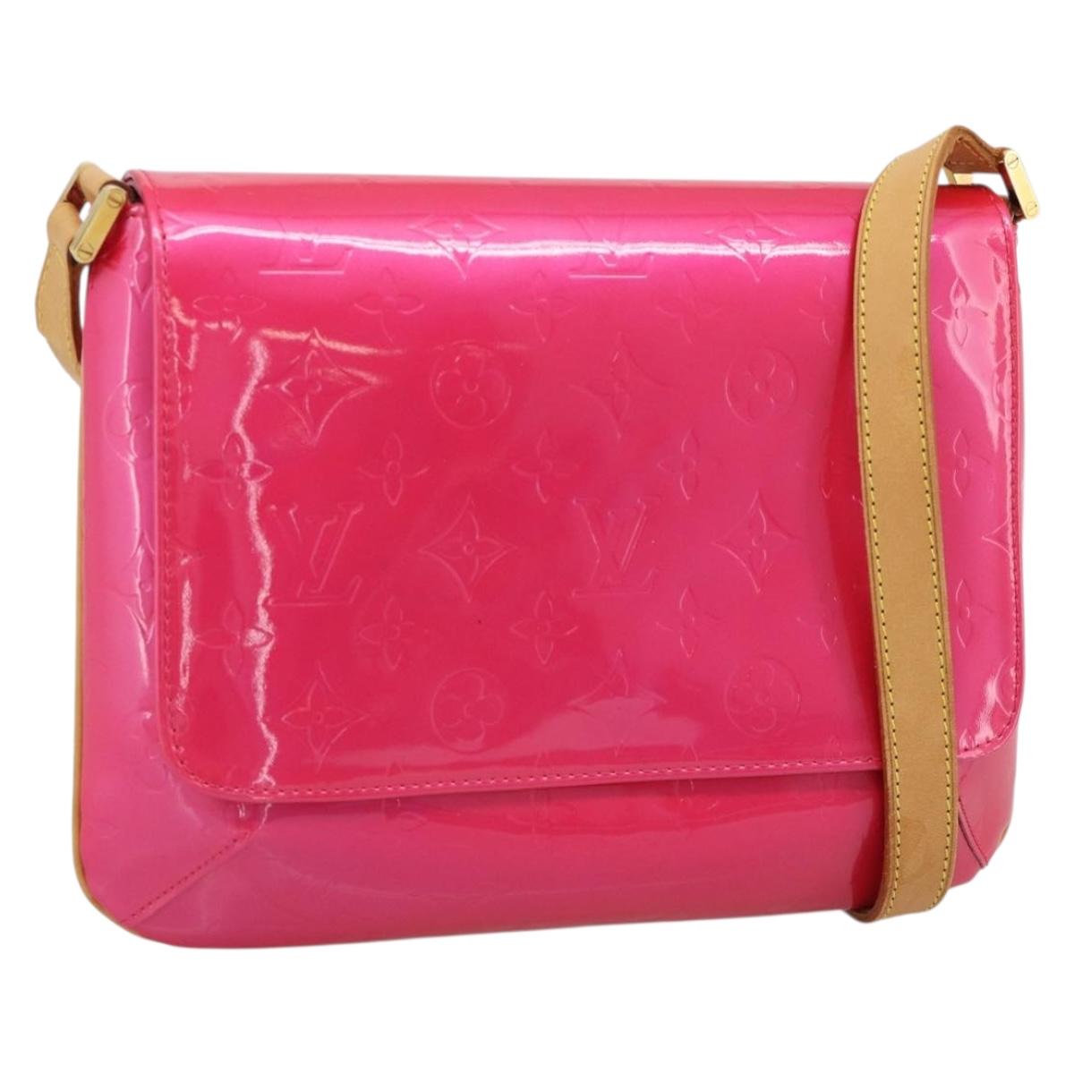 LOUIS VUITTON Monogram Vernis Thompson Street Fuchsia Pink M91215 Auth 191447V