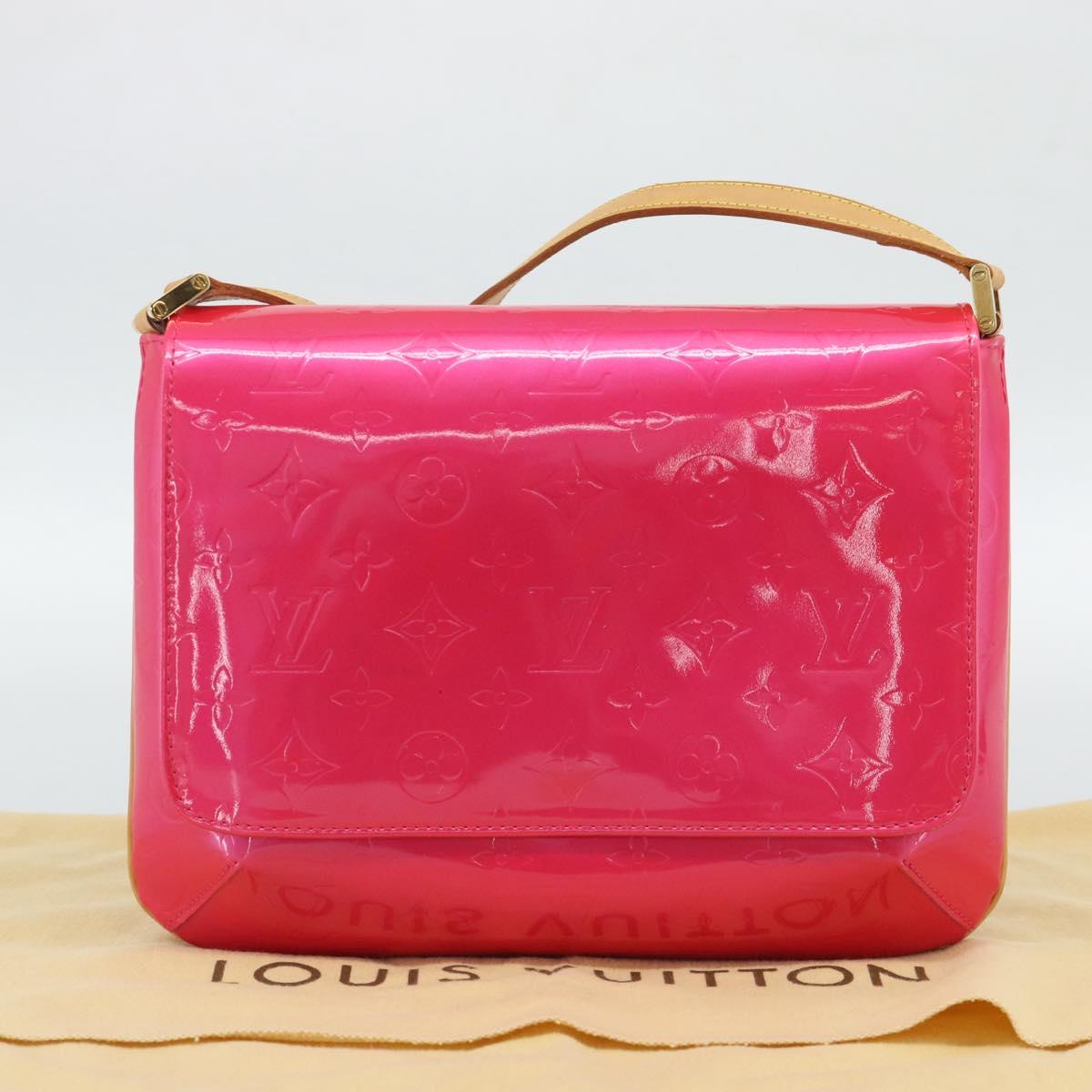 LOUIS VUITTON Monogram Vernis Thompson Street Fuchsia Pink M91215 Auth 191447V