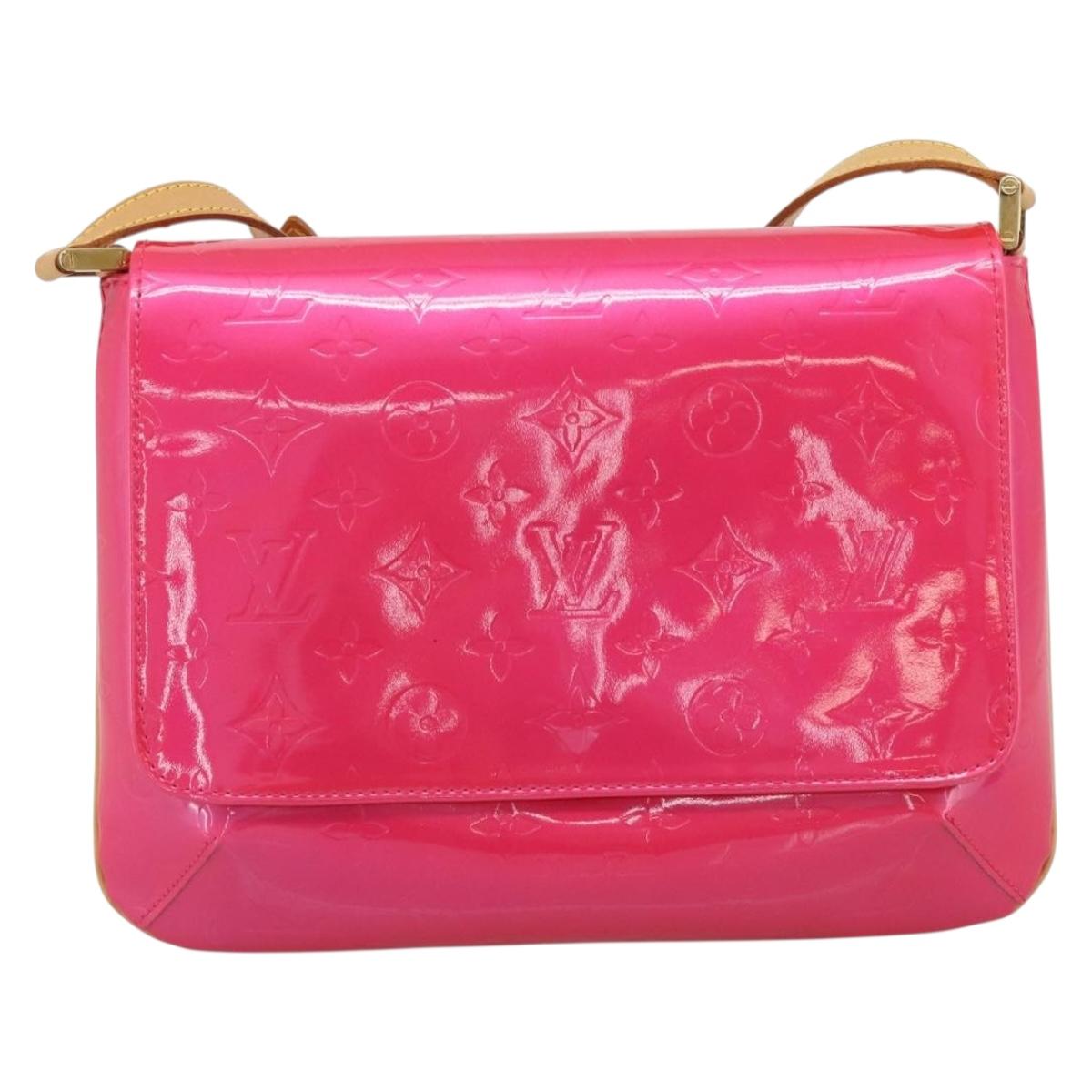 LOUIS VUITTON Monogram Vernis Thompson Street Fuchsia Pink M91215 Auth 191447V