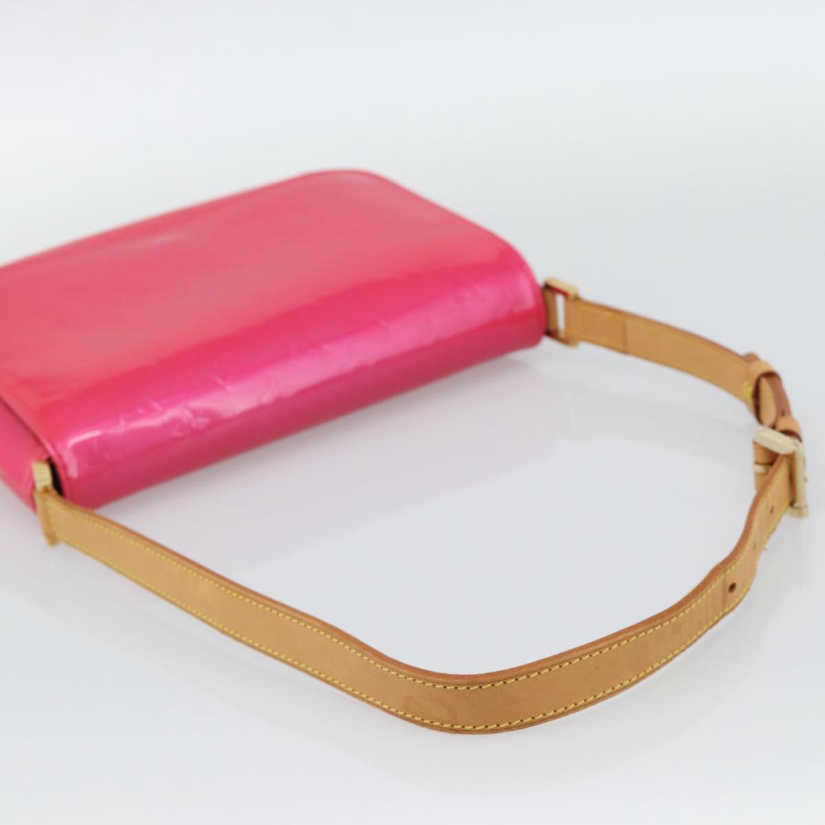 LOUIS VUITTON Monogram Vernis Thompson Street Fuchsia Pink M91215 Auth 191447V