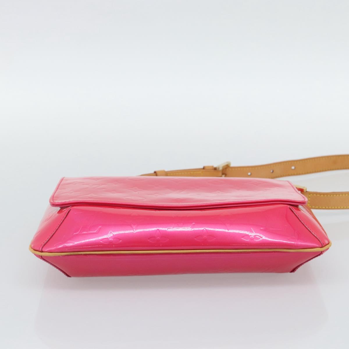 LOUIS VUITTON Monogram Vernis Thompson Street Fuchsia Pink M91215 Auth 191447V