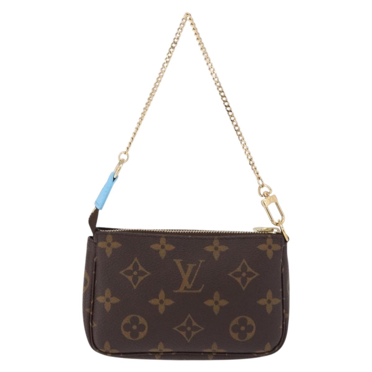 LOUIS VUITTON Vivienne Mini Pochette Accessoires Pouch M81637 Auth 191456SM