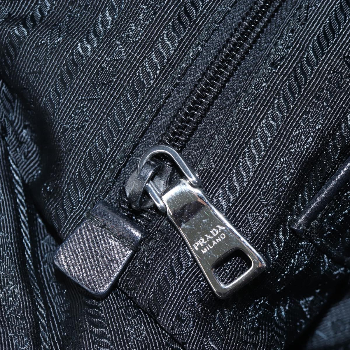 PRADA Tote Bag Nylon 2way Multicolor Silver Auth 191457A
