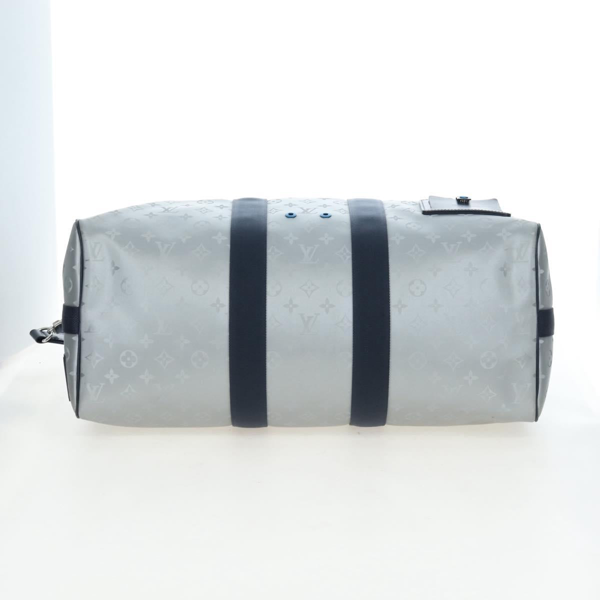 LOUIS VUITTON Monogram Satellite Keepall Bandouliere 50 Bag M44170 Auth 191460M