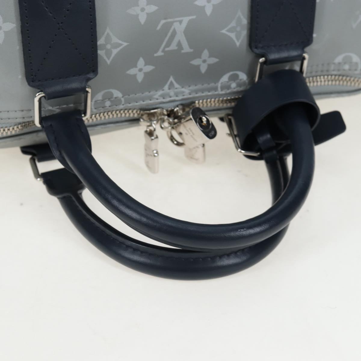 LOUIS VUITTON Monogram Satellite Keepall Bandouliere 50 Bag M44170 Auth 191460M