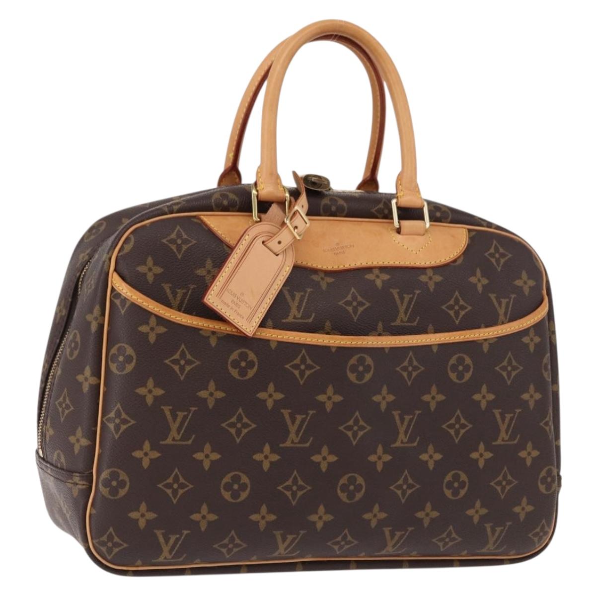 LOUIS VUITTON Monogram Deauville Hand Bag M47270 LV Auth 191464V