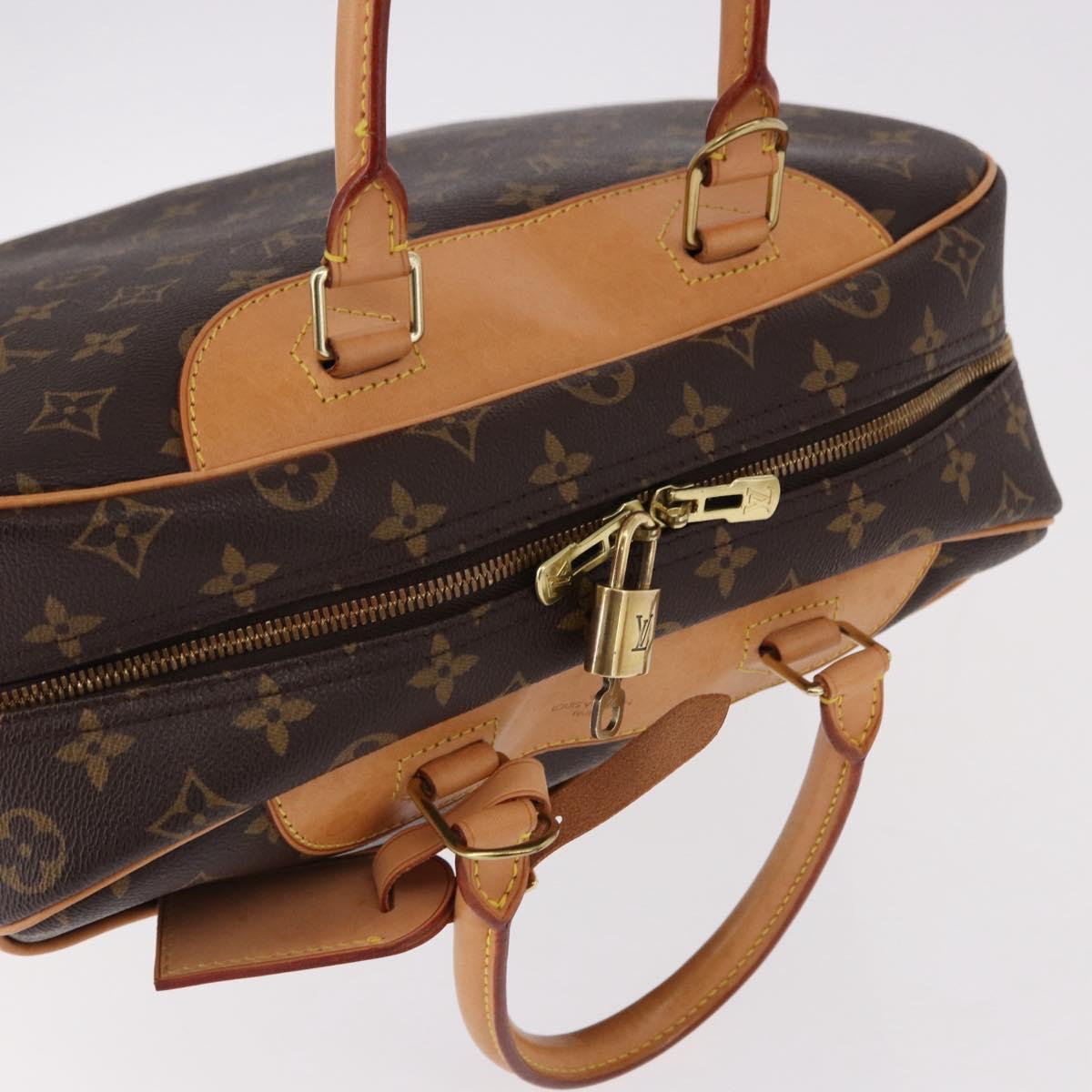 LOUIS VUITTON Monogram Deauville Hand Bag M47270 LV Auth 191464V