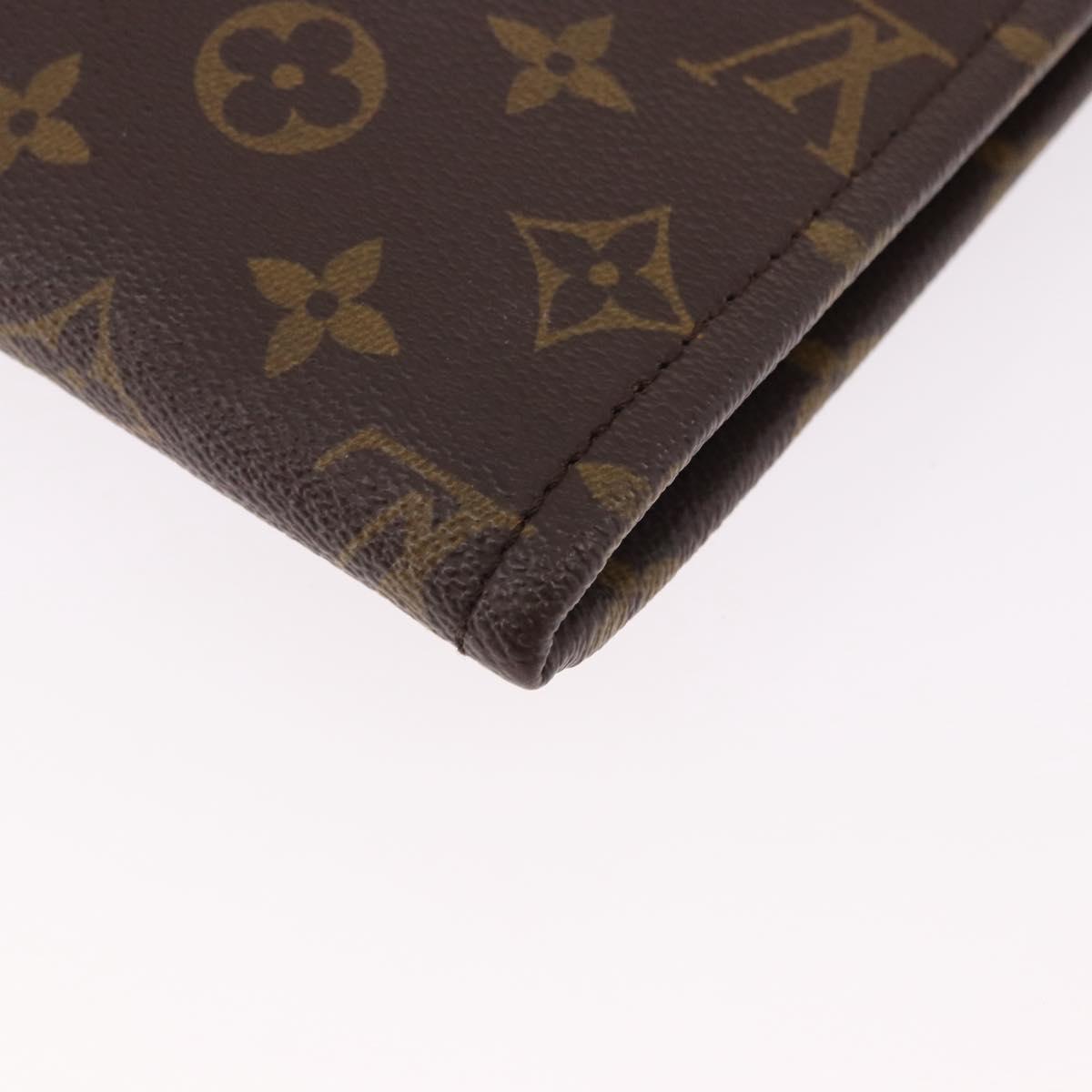 LOUIS VUITTON Monogram Posh Documents Briefcase M53457 LV Auth 191466