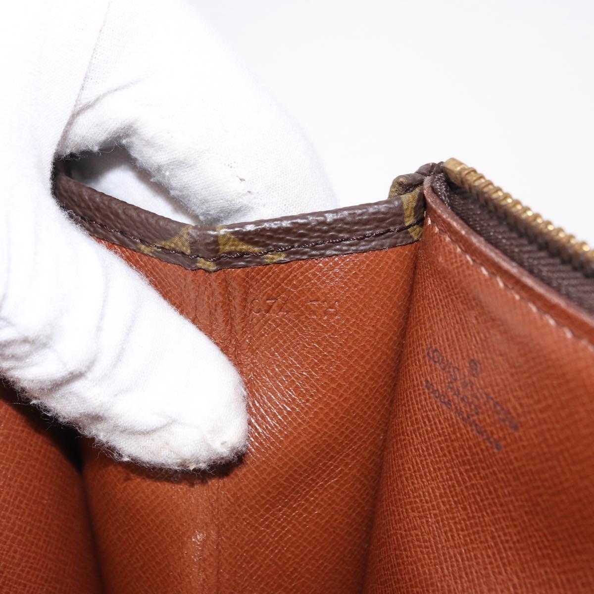 LOUIS VUITTON Monogram Posh Documents Briefcase M53457 LV Auth 191466