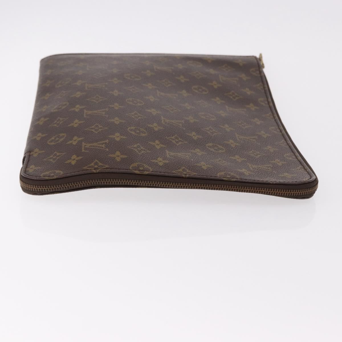 LOUIS VUITTON Monogram Posh Documents Briefcase M53457 LV Auth 191466