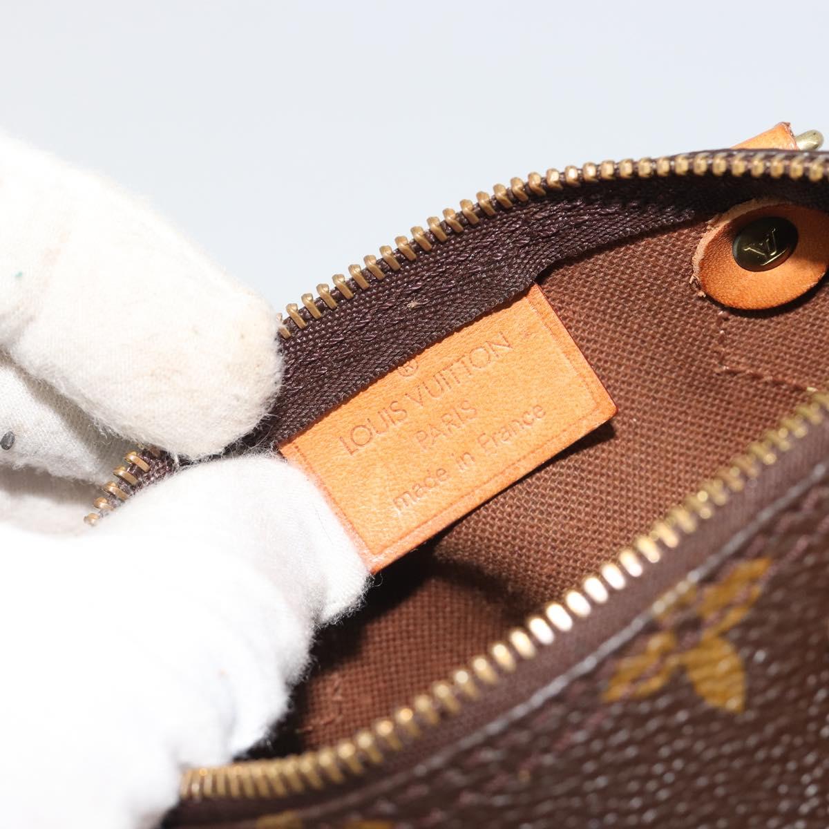 LOUIS VUITTON Monogram Mini Speedy Hand Bag M41534 LV Auth 191467