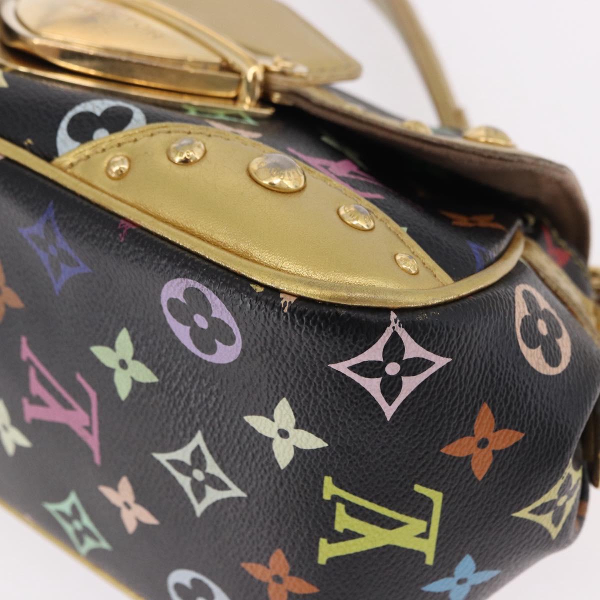 LOUIS VUITTON Monogram Multicolor Marilyn Bag Black M40207 LV Auth 191474V
