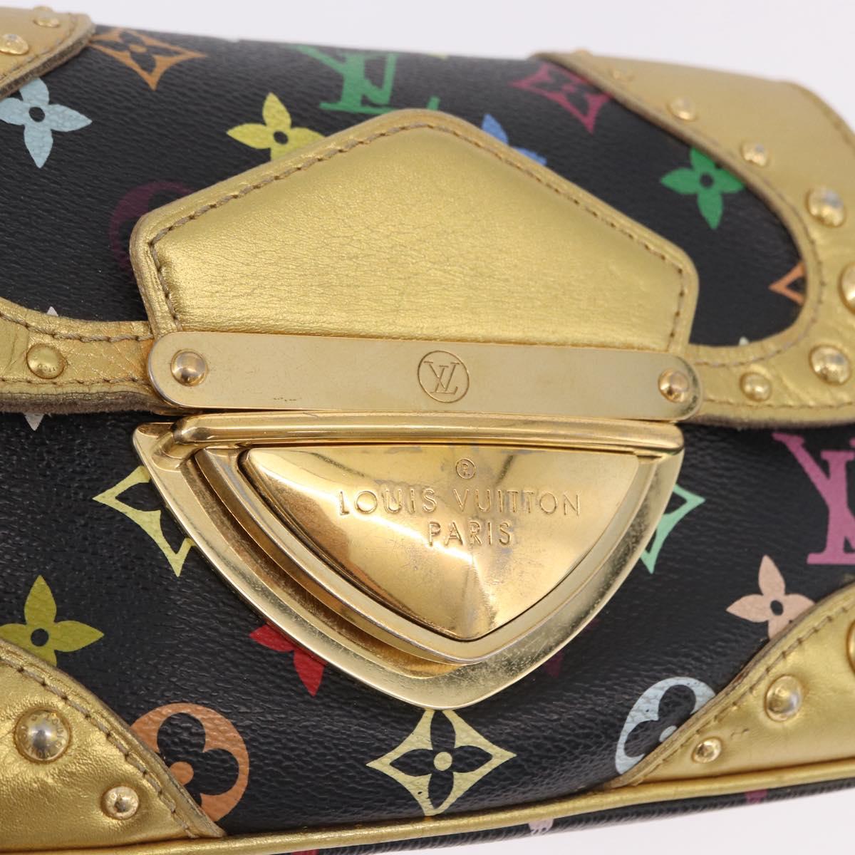 LOUIS VUITTON Monogram Multicolor Marilyn Bag Black M40207 LV Auth 191474V